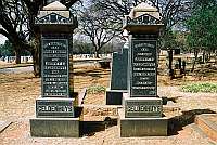 Frans and Judith Geldenhuys graves